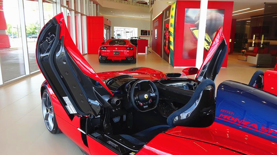 分享图片 密歇根，Ferrari MONZA SP2