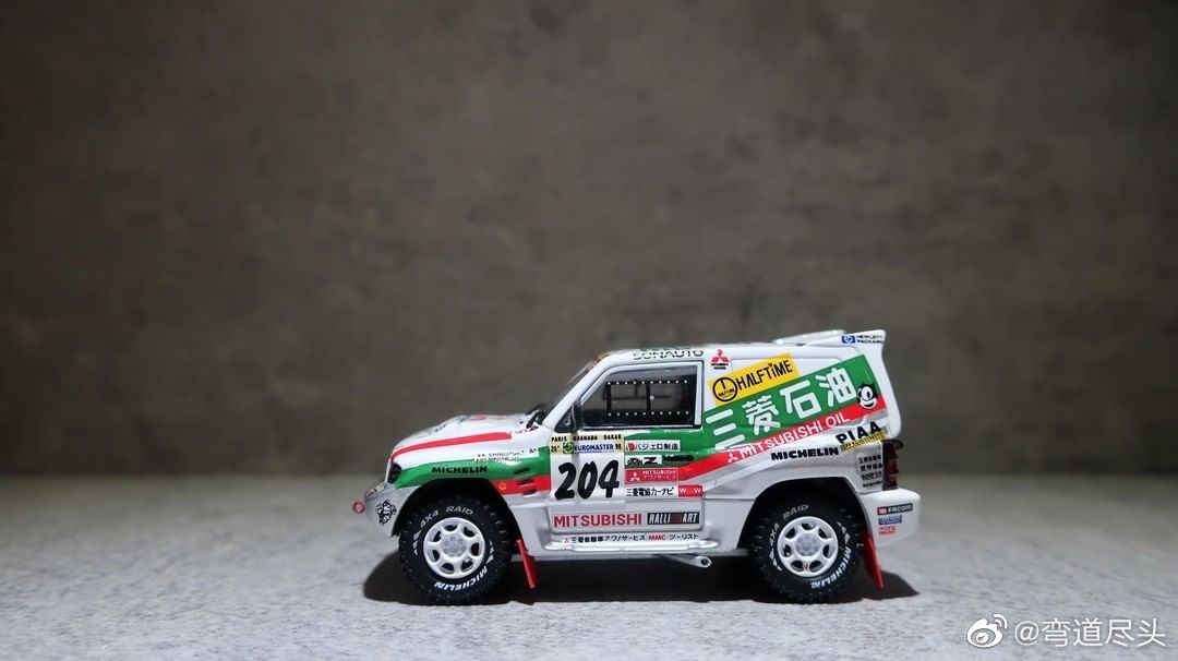 1998年 冠军赛车204pajero evolution 三菱石油涂装