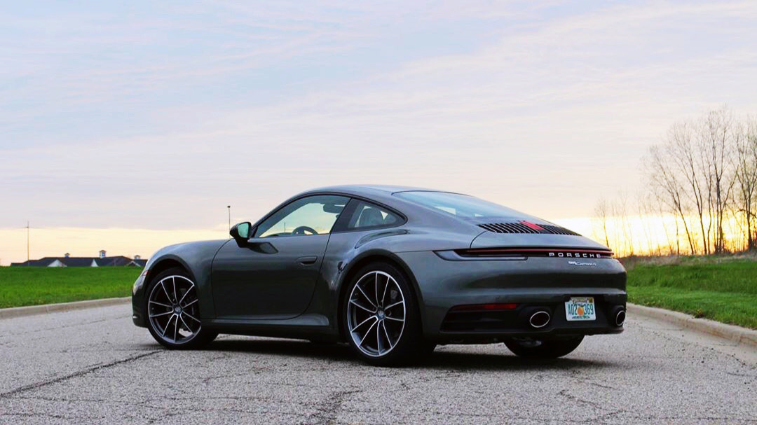 porsche911carrera4车尾设计完美