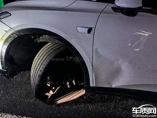 乐道L60行驶中失控 左前<em>连杆</em>断裂