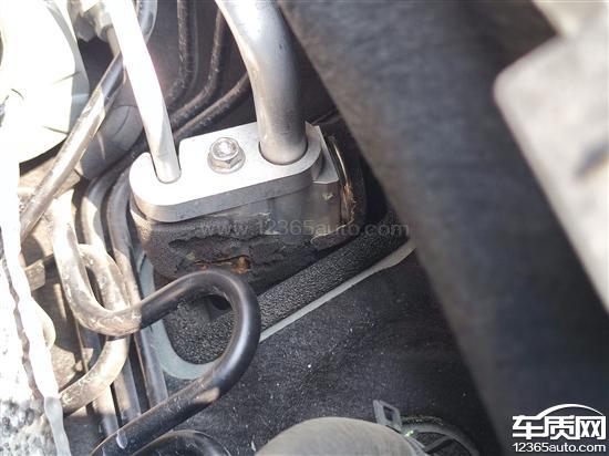 长安马自达CX-30空调膨胀阀<em>垫片</em>生锈