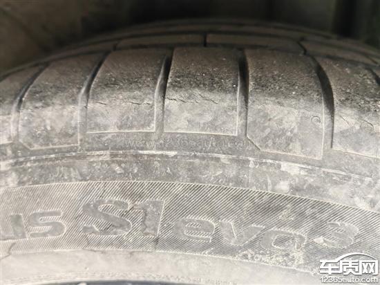 上汽大众帕萨特新能源续航衰减韩泰轮胎开裂