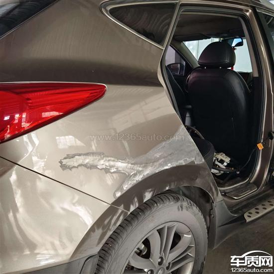 北京现代ix35事故刮擦4s店一直没有配件