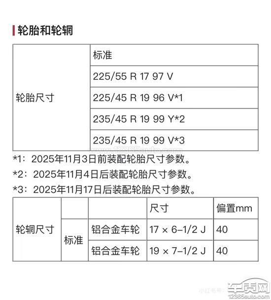 东风日产N7备案更换<em>轮胎</em><em>尺寸</em>不提前告知