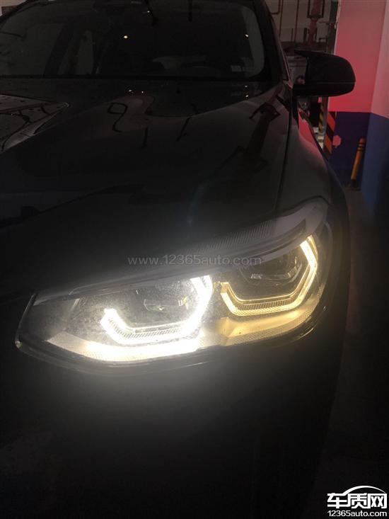 华晨宝马ix3左侧日行灯烧坏发黄-新浪汽车