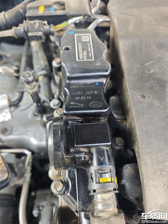 <em>捷豹</em><em>XEL</em>废气阀漏油 发动机抖动异常