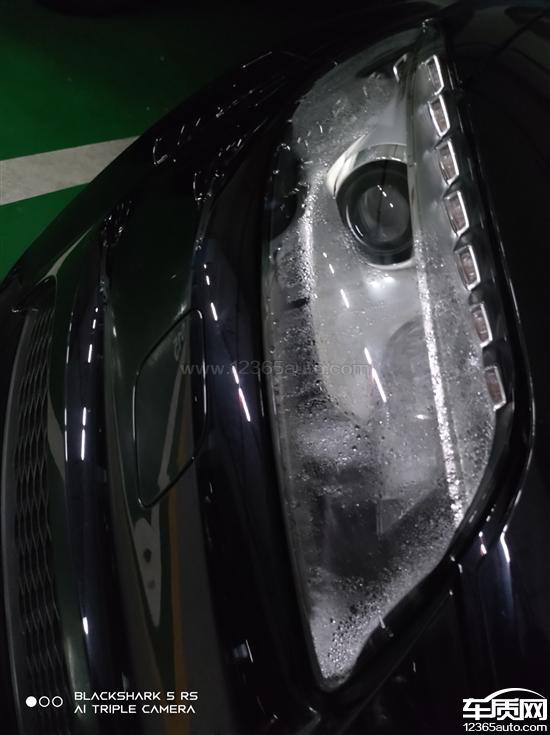 进口奥迪q7换了一个大灯一直都是水雾进水-新浪汽车