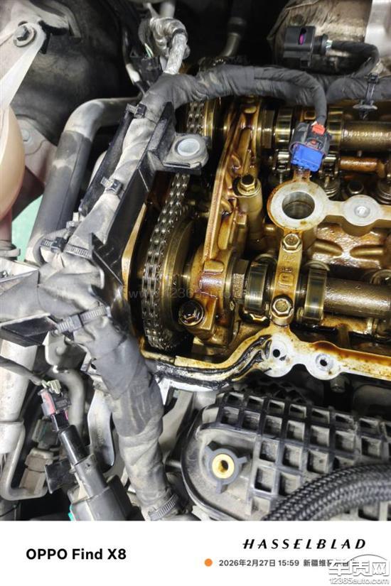 星途揽月行驶中突然熄火 <em>VV</em><em>T</em>齿轮卡死