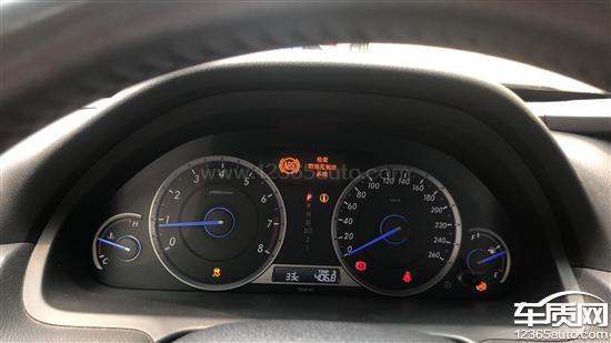 广汽本田歌诗图ABS和<em>胎压</em><em>监测</em>系统故障灯亮