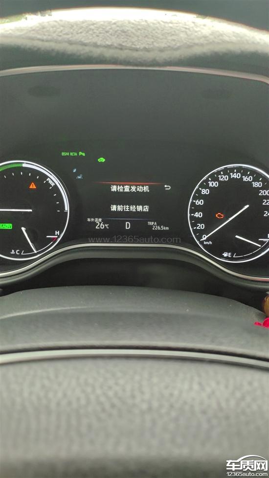 一汽丰田亚洲龙仪表显示格栅隔板故障-新浪汽车