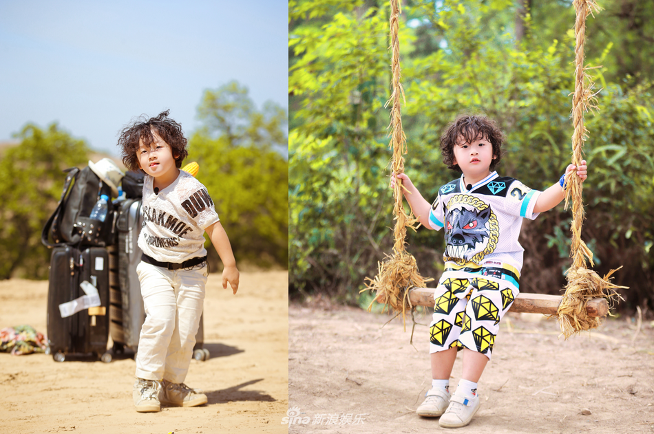 《爸爸去哪儿5》见证轩轩成长 变身新一代迷弟