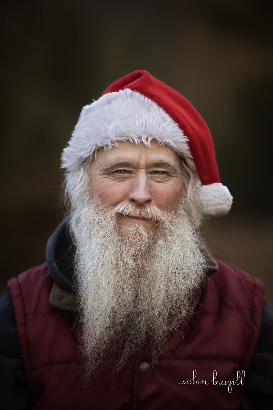 陪伴在身边的圣诞老人