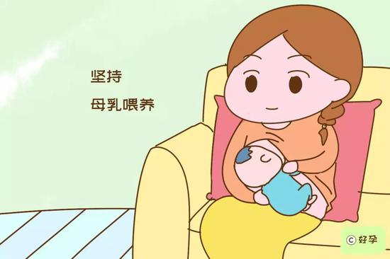 坚持母乳喂养,要宝宝"帮忙"排恶露