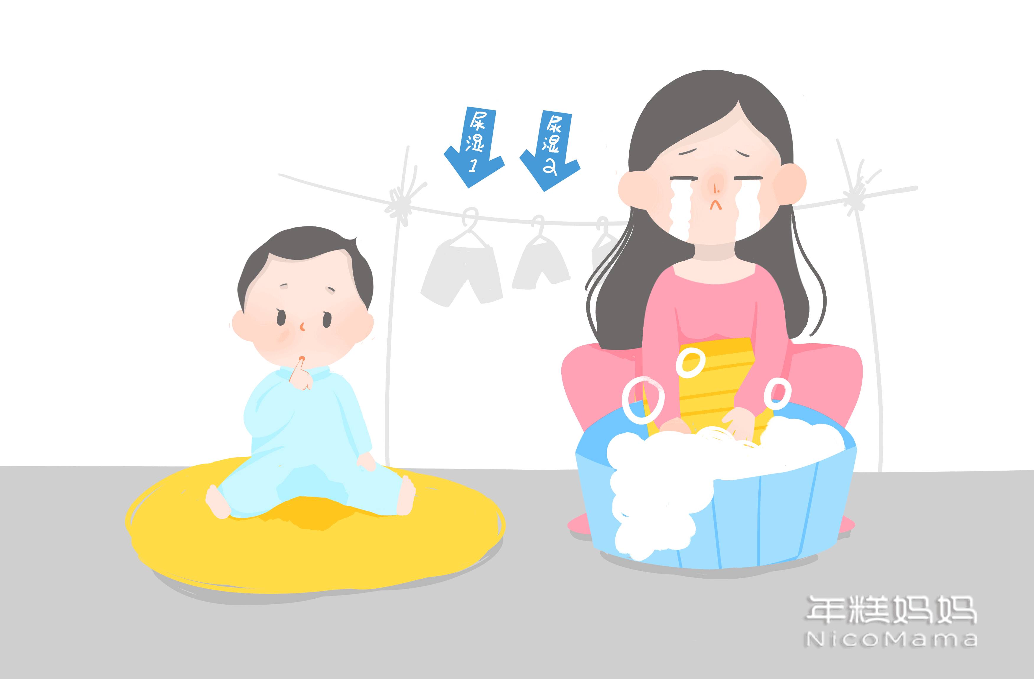 都30度了还给孩子穿纸尿裤要你管