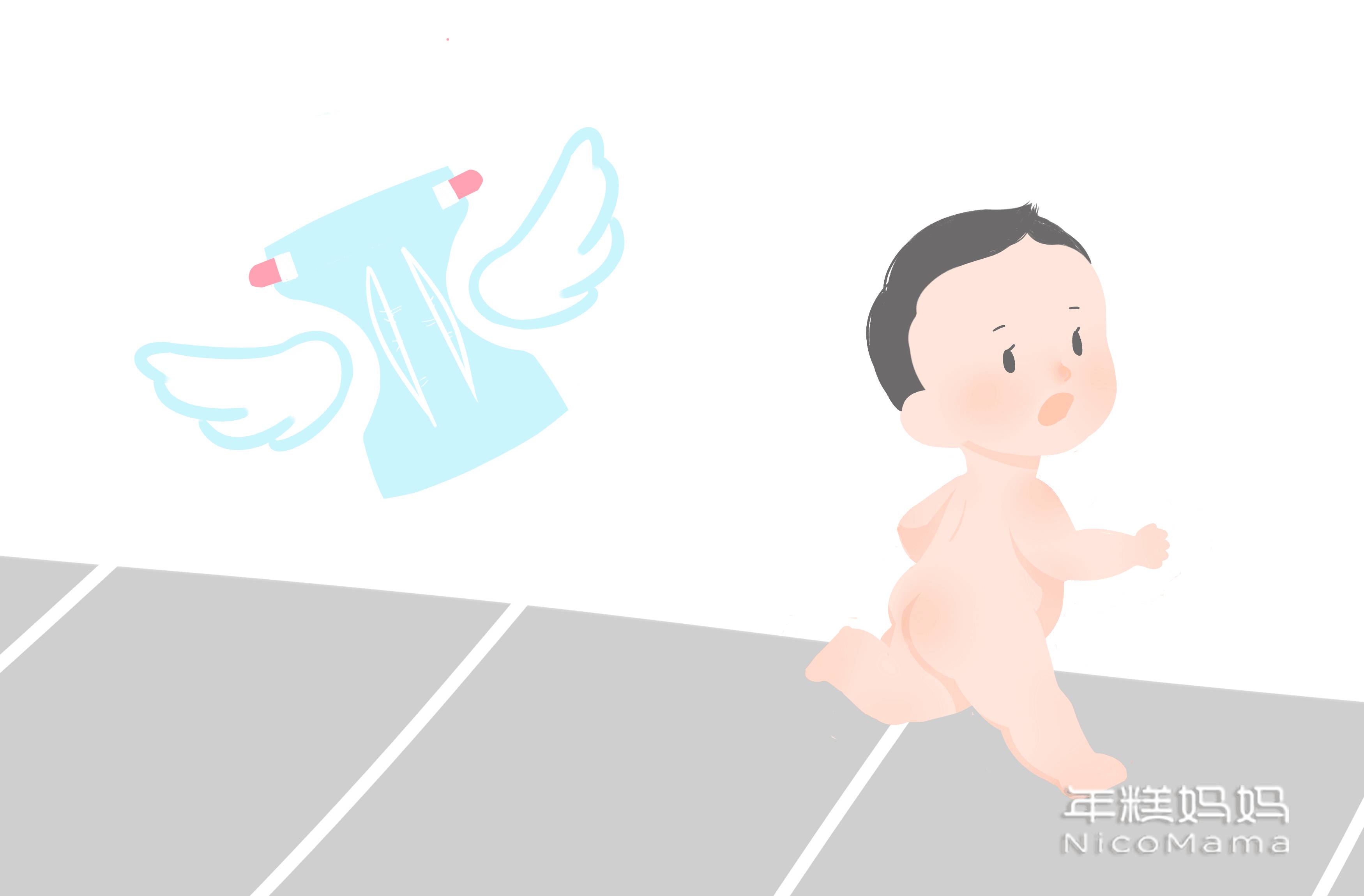 都30度了还给孩子穿纸尿裤要你管