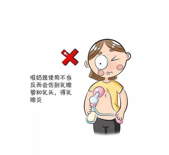 用了吸奶器,还得乳腺炎?