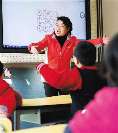 二十大代表,北京市通州区培智学校课程室主任李银环.受访者供图