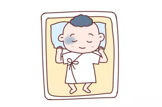 不过,不管是东西而卧,还是南北而卧,家长一定要注意不要使宝宝的头部