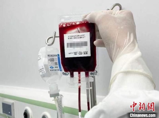 小宝出生的时候，父母在上海脐血库留存了脐带血。　上海脐血库供图