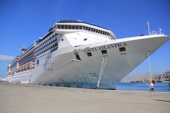 乘歌诗达大西洋号去旅行