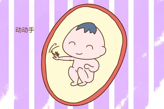 你怀孕时宝宝胎动是什么样的我的像波浪蠕动一样