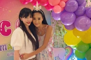 关颖邀李靓蕾出席女儿生日宴 心疼其周末自己开车