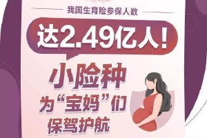 达2.49亿人！小险种为“宝妈”们保驾护航