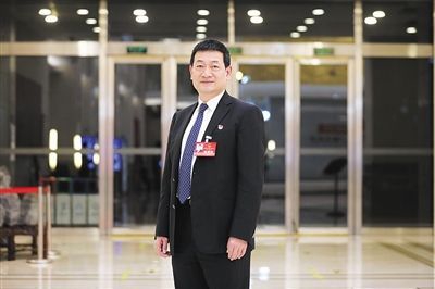 1月18日，北京市人大代表、北京儿童医院院长倪鑫。新京报记者 王飞 摄