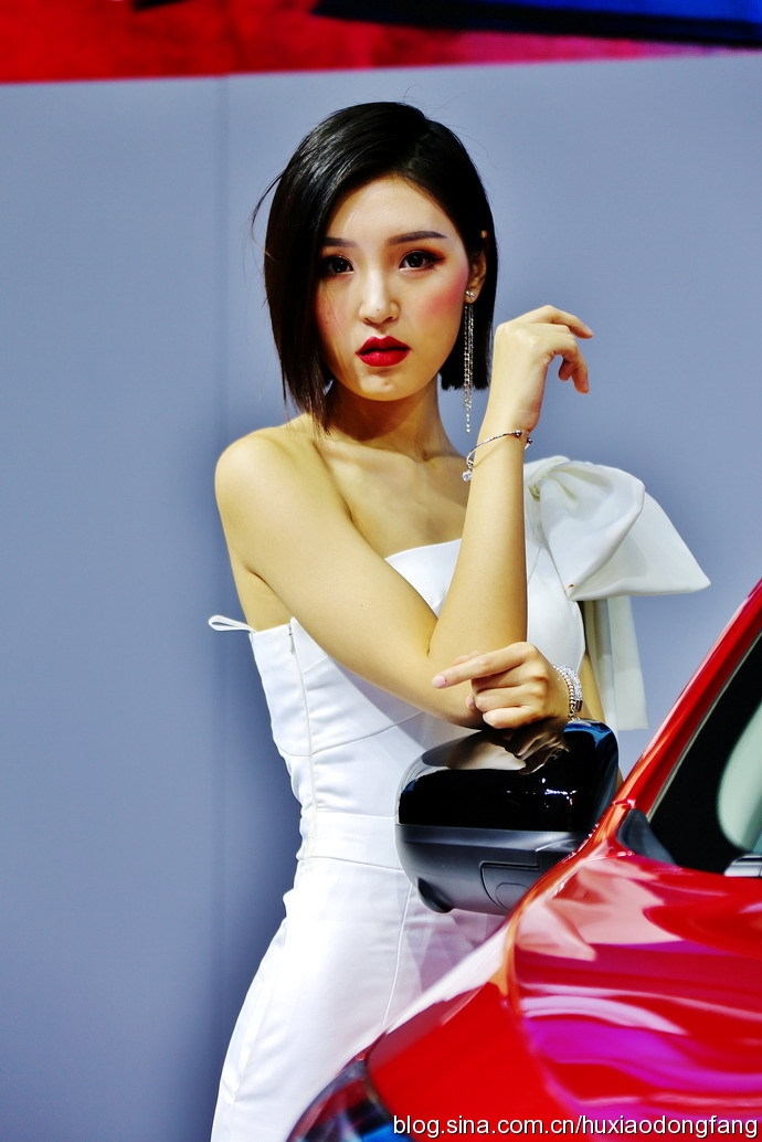 广州车展吸睛美模