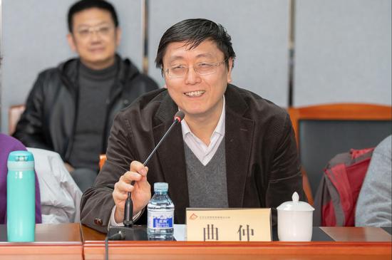 北京出版集团党委副书记,副董事长,总经理曲仲发言