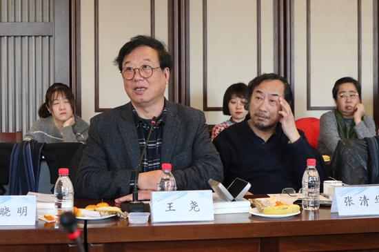 苏州大学教授,著名学者王尧发言
