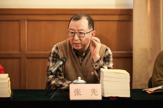 中央戏剧学院戏剧文学系教授,编剧张先发言