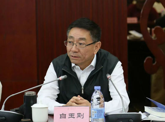 内蒙古自治区党委常委,宣传部部长白玉刚发言