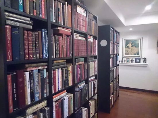 (李敖先生书房,摄影田沁鑫)