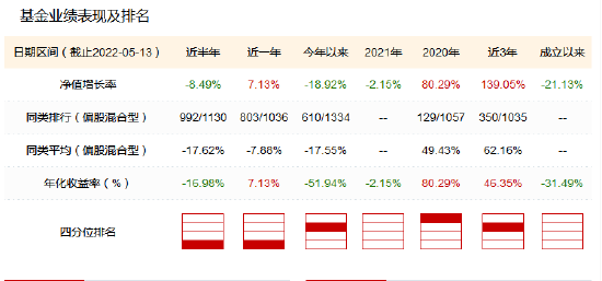 易方达优质精选混合(QDII)业绩表现