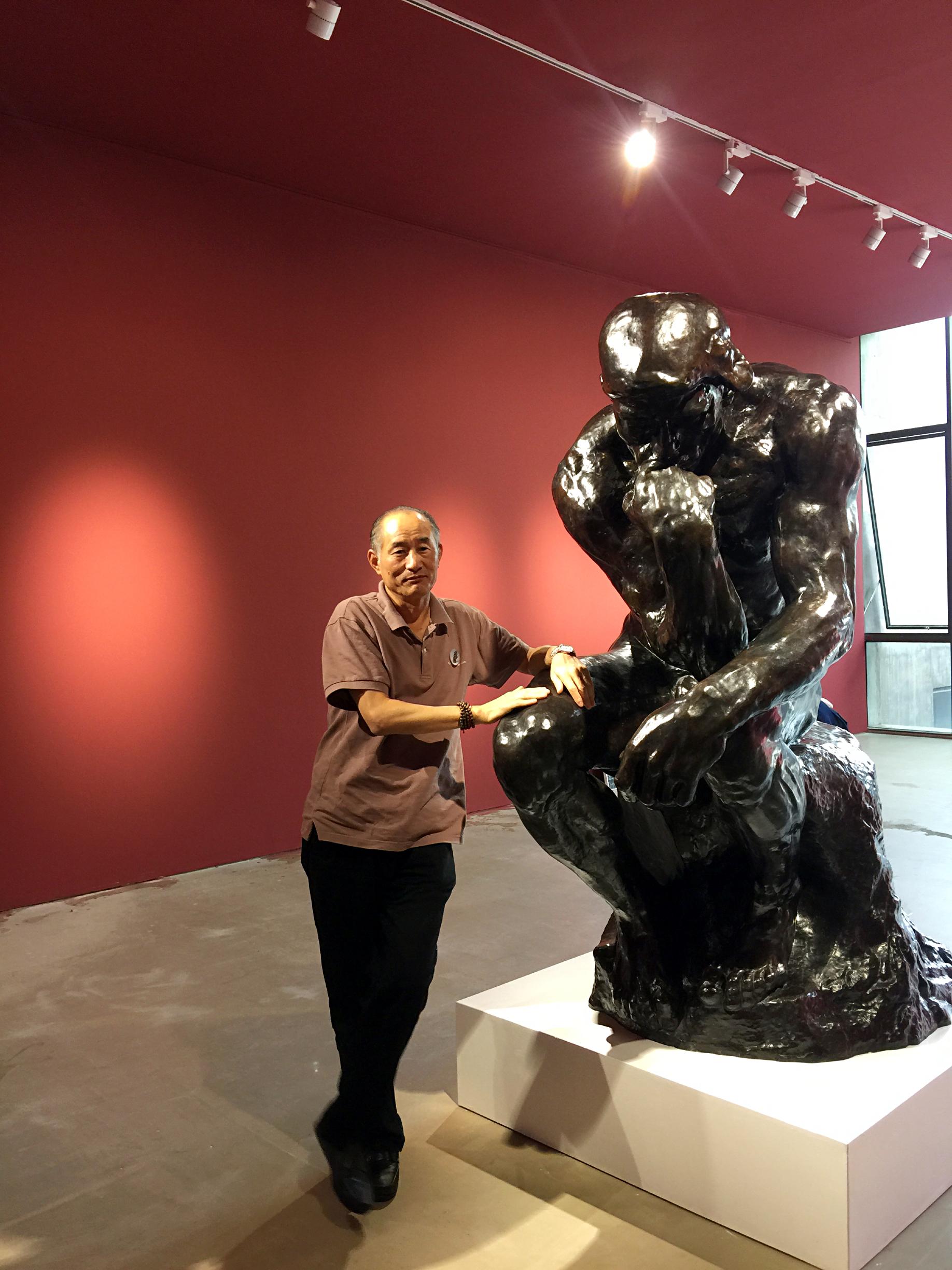 “唯一的思想者”罗丹雕塑原作展隆重开幕_当代艺术_新浪收藏_新浪网