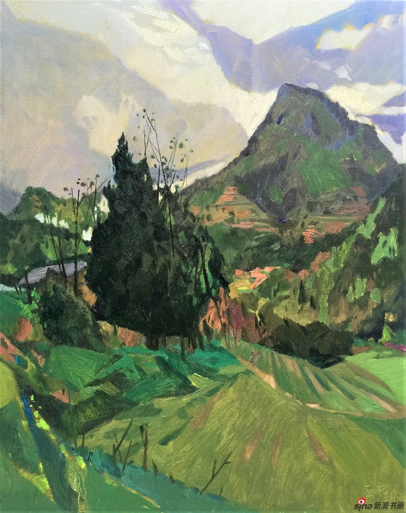 《意写群山》王辉油画艺术展_高清图集_新浪网