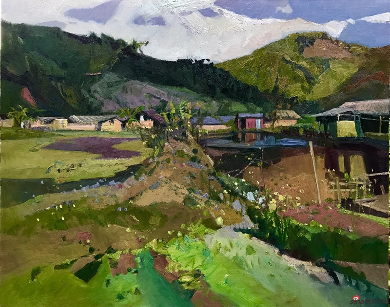 现为中国政协文史馆油画研究院副院长兼秘书长,中国油画学会理事,中国