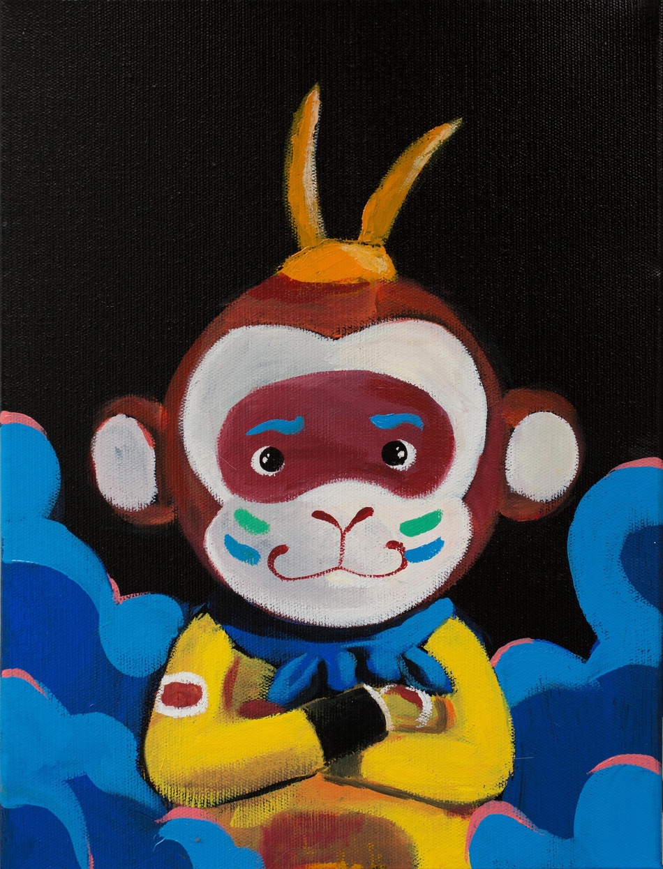 西游记归来no.4——陈建周绘画作品展_高清图集_新浪网