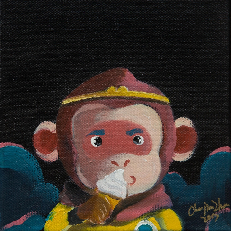 西游记归来no4陈建周绘画作品展