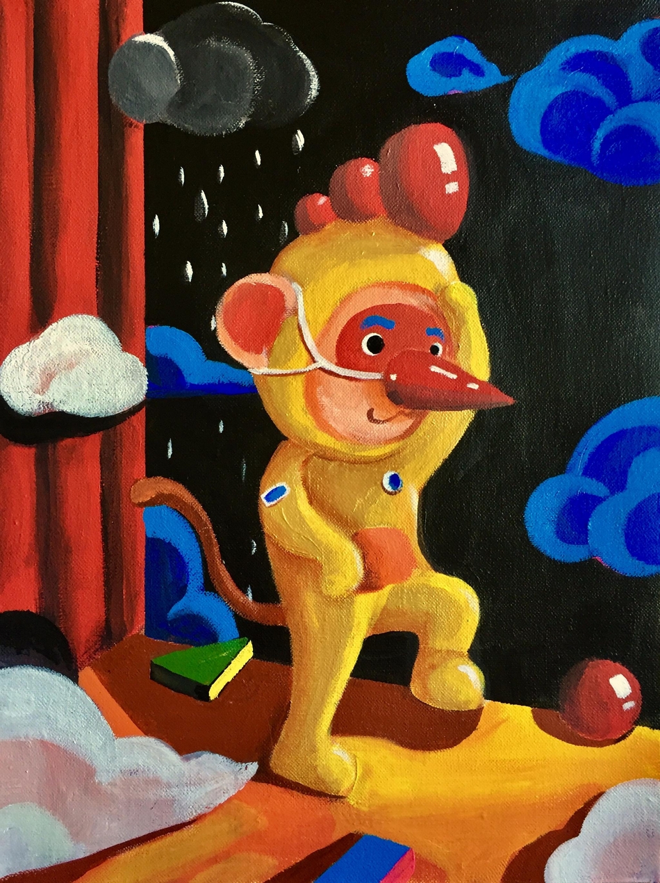 西游记归来no4陈建周绘画作品展