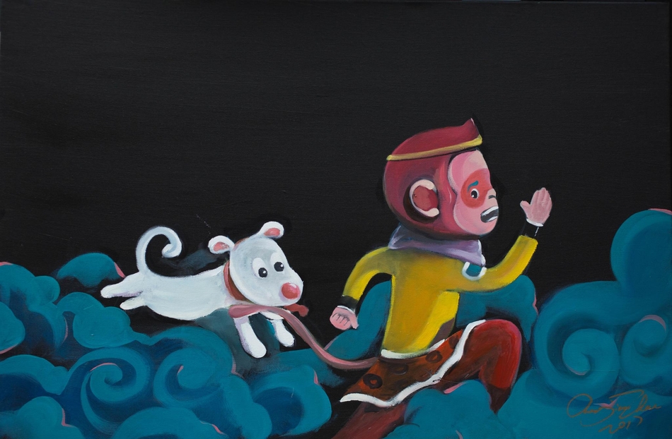 西游记归来no.4——陈建周绘画作品展