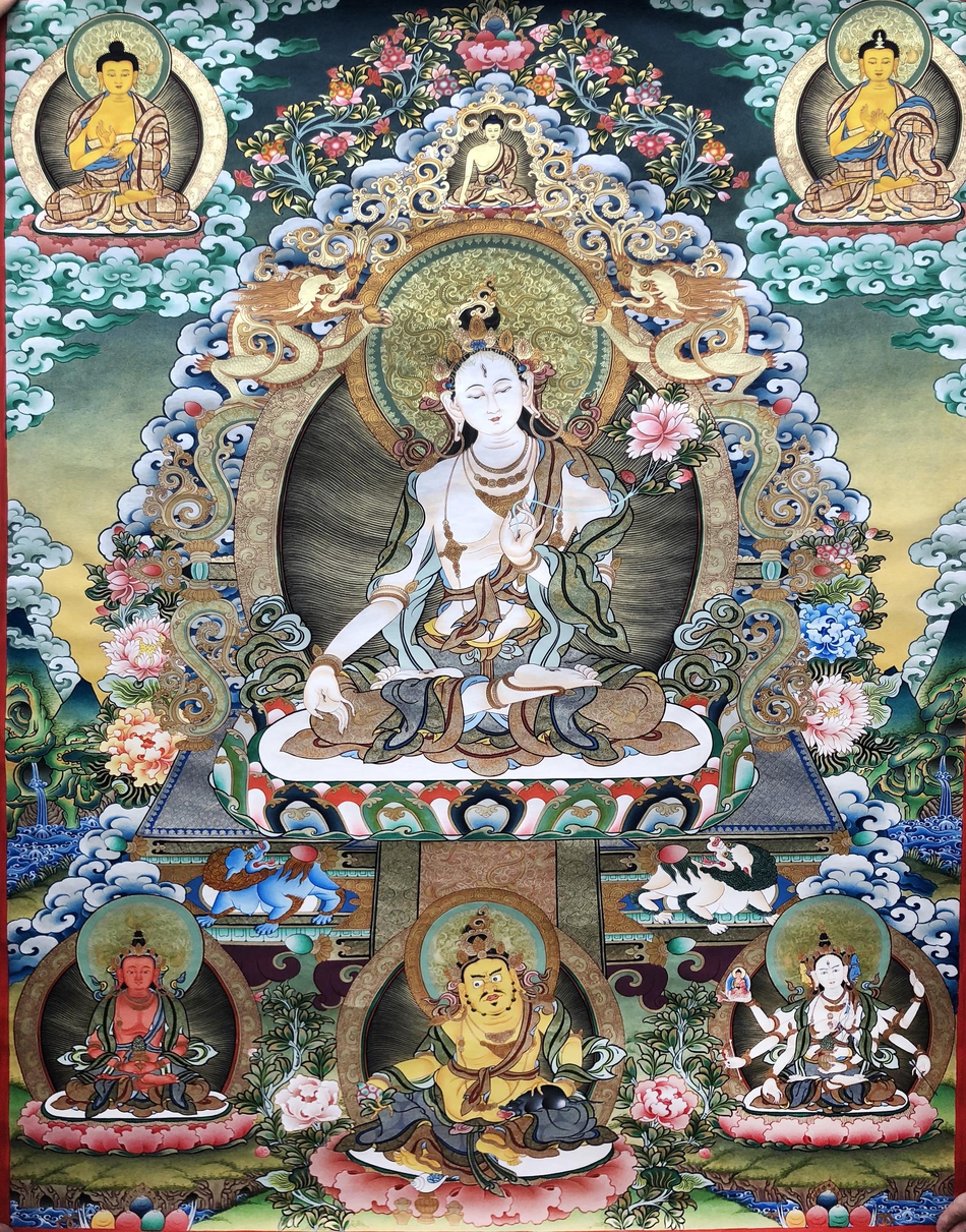 圣途青海热贡唐卡艺术展2238