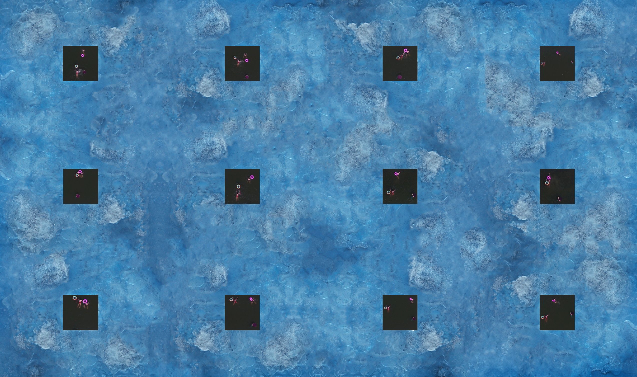 刘沛文,《在不该下水的时候下水III》,2019,综合材料、亚克力,82x 118cm,含框84.5x110.5cm