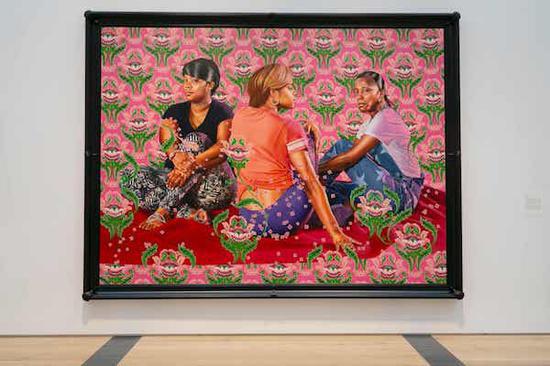 为奥巴马夫妇画像出名 黑人艺术家可海恩德 维里 手机新浪网