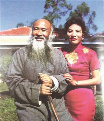 张大千与夫人徐雯波