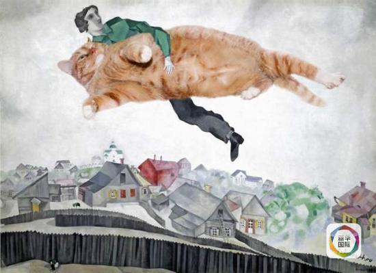 艺术家用肥猫代替名画主角网上走红