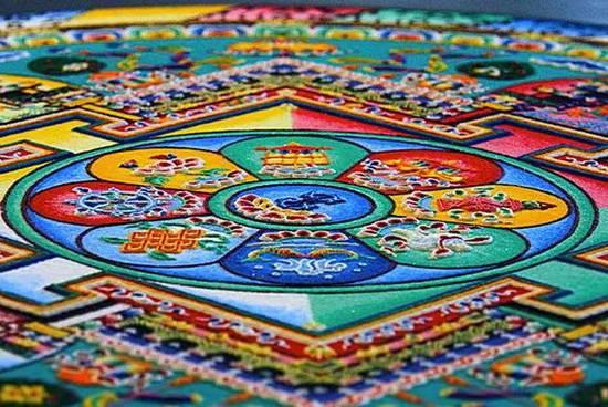 洁净人心的坛城沙画