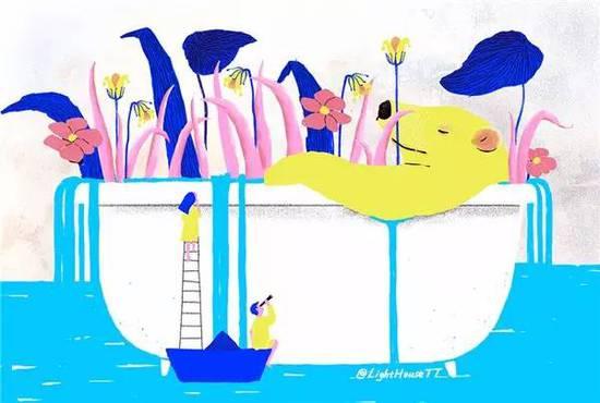 插画师把晚安画出来了_当代艺术_新浪收藏_新浪网