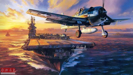 怒海争锋:艺术家绘制的二战名舰